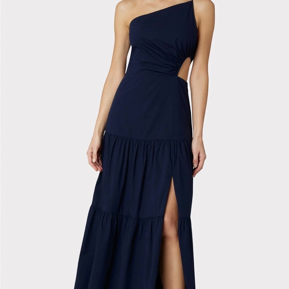 Milly, Bahati Poplin Cutout Dress NWOT